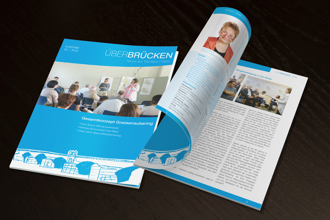 Stadtteilmagazin Überbrücken